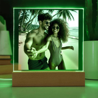 Customizable LED Portrait Lamp